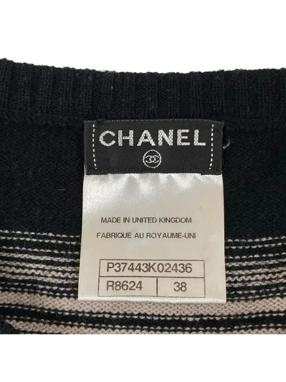 Chanel Black Beige [Outer Material] #295576C73B